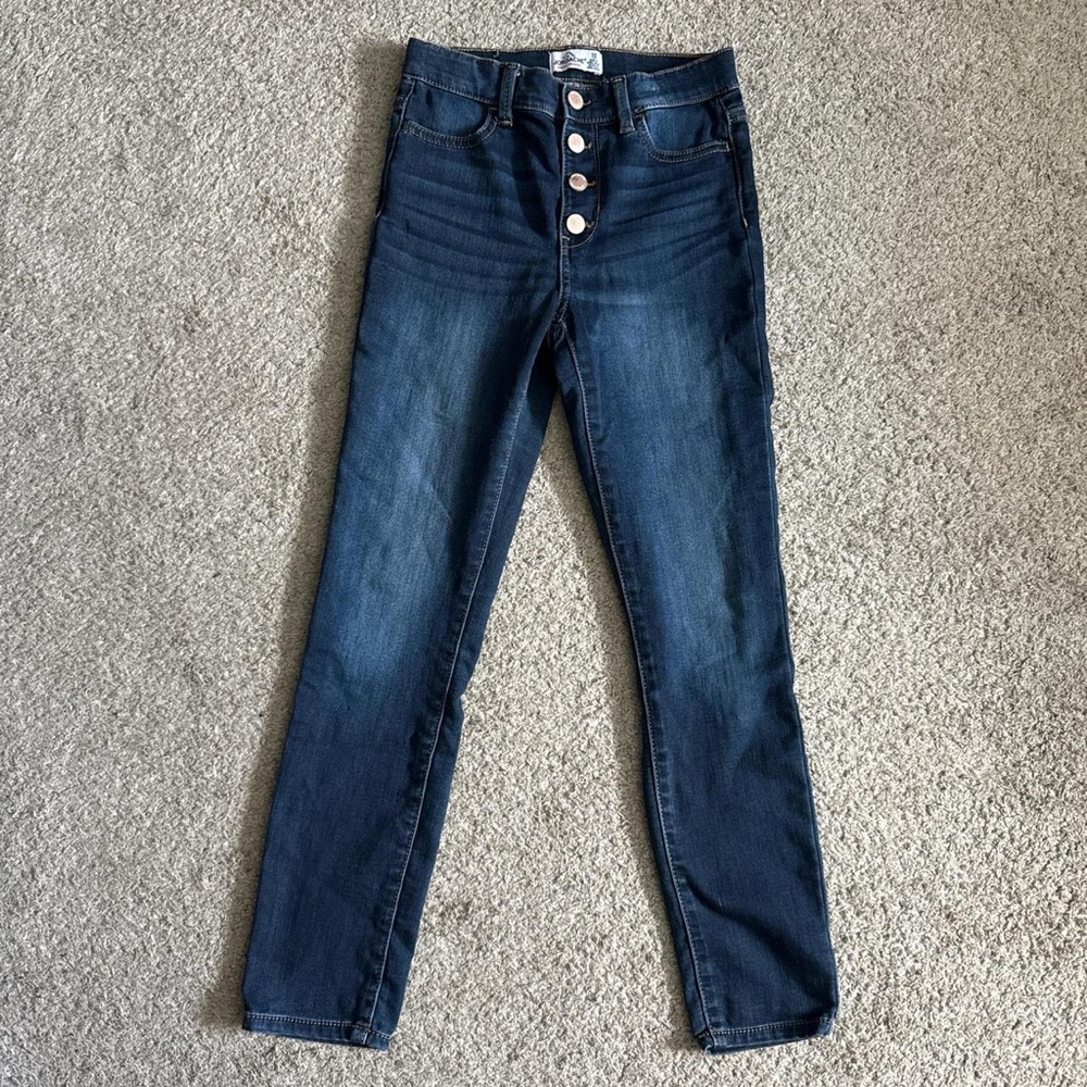 Jordache Dark Blue High Rise Women's Jeans